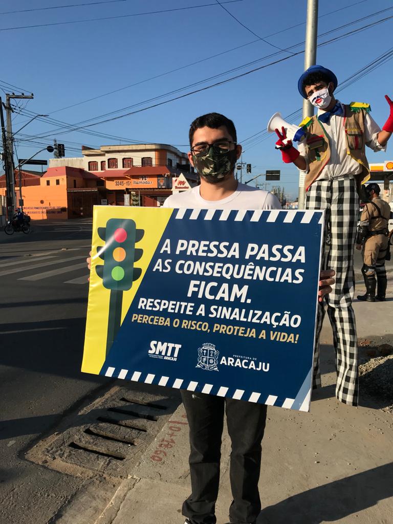 Programação do 'Maio Amarelo' em Aracaju começa no dia 3 - SMTT Aracaju